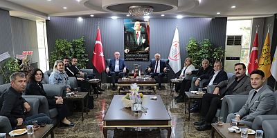 Kazım Kurt'tan Adnan Karamanlı'ya ziyaret