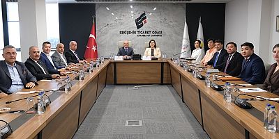 Moğalistan'ın Ankara Büyükelçisi ETO'yu ziyaret etti