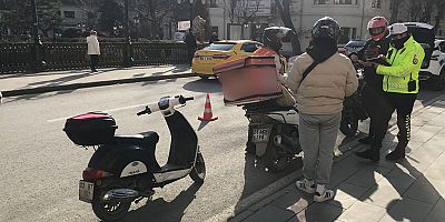Motosiklet Sürücülerine Ceza Yağdı!