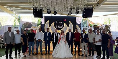 MÜSİAD Eskişehir Şubesi Dolapcı ailesinin mutluluğuna ortak oldu