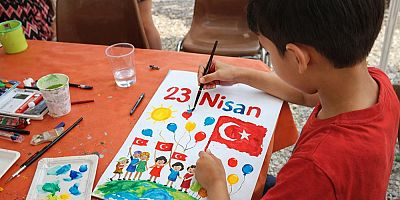 Odunpazarı'nın 23 Nisan Resim Yarışmasını kazananlar belli oldu