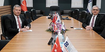 Rektör Adıgüzel EOSB Başkanı Küpeli'yi ziyaret etti