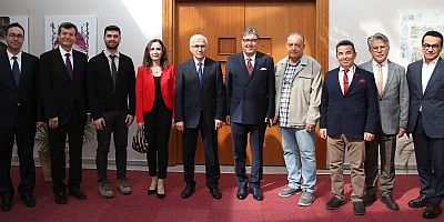 SEV'den ESOGÜ Rektörü Kamil Çolak'a ziyaret