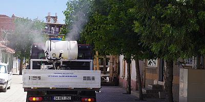 Tepebaşı haşerata karşı ilaçlamalara tüm hızıyla devam ediyor