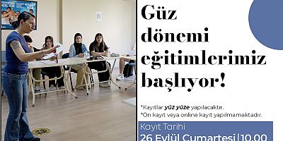 Tepebaşı'nda 37 farklı eğitim ve atölye çalışması başlıyor