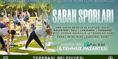 Tepebaşı'nda  Sabah Sporu tekrar başlıyor