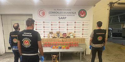 Ticaret Bakanlığı Gümrükler Muhafaza Ekipleri Uyuşturucuya Geçit Vermiyor