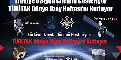 Türkiye Uzayda Gücünü Gösteriyor: TÜBİTAK Dünya Uzay Haftası’nı Kutluyor