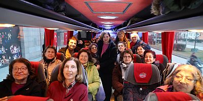 Başkan Ünlüce kültürel mirasla buluşacak kadınları Sivrihisar'a uğurladı