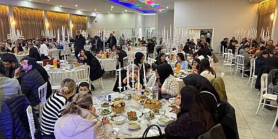 Veli Görkem Pala gençlerle yaklaşık 1000 genci iftar sofrasında buluşturdu