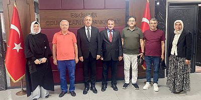 Yeni Sendika'dan Odunpazarı Kaymakamına ziyaret