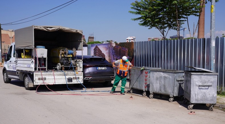 Tepebaşı 10 bin çöp konteynerini temizleyecek