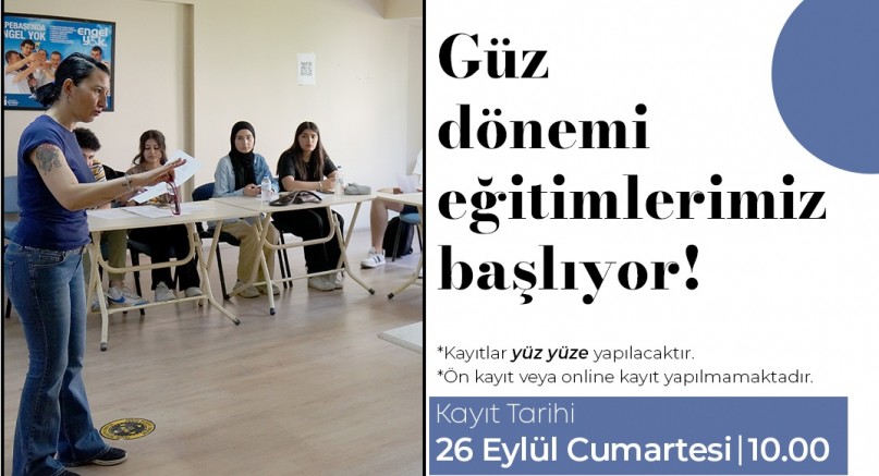Tepebaşı'nda 37 farklı eğitim ve atölye çalışması başlıyor