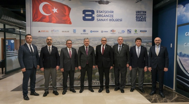 Vali Erdinç'ten EOSB ziyareti: Örnek OSB'lerden biri