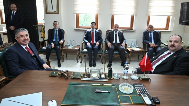 Vali Yılmaz'dan Başkan Hamamcı'ya ziyaret