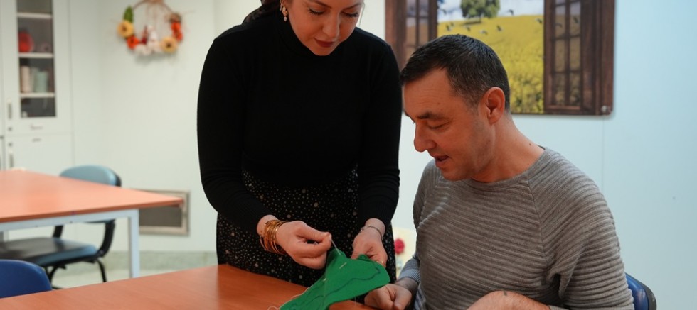Zihinsel Engelli Gündüz Yaşam Merkezi umut oldu